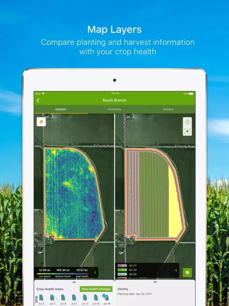 Encirca® Pro iPad  Screenshots