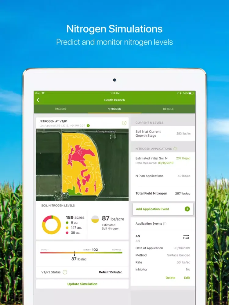 Encirca® Pro iPad  Screenshots