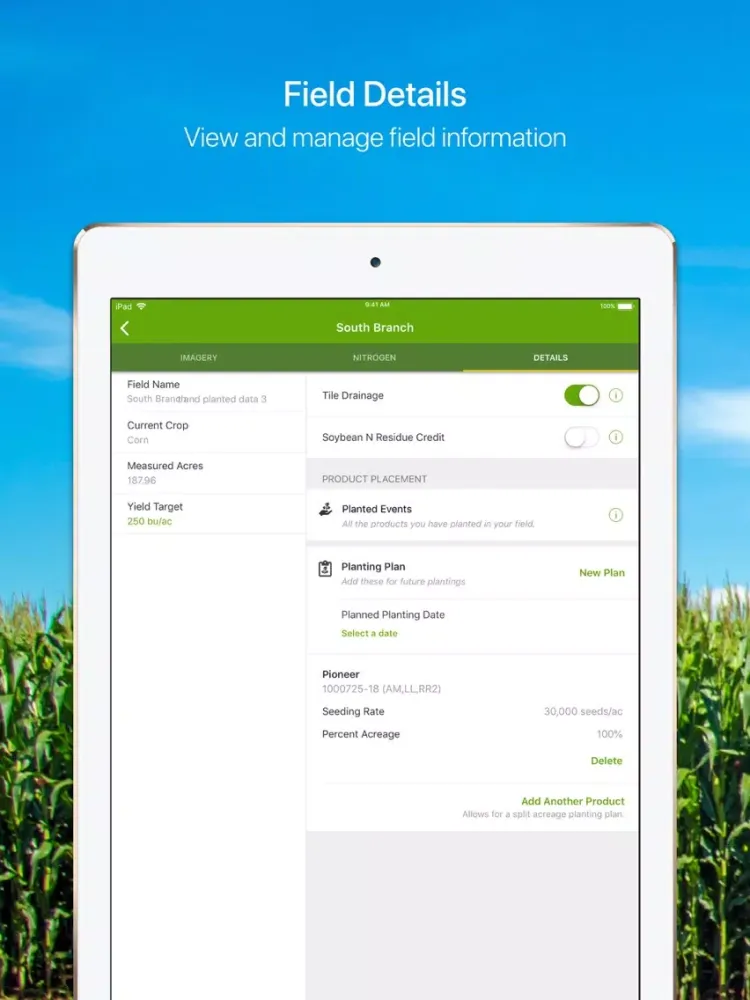 Encirca® Pro iPad  Screenshots