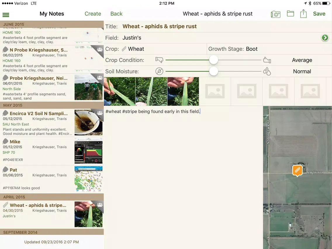 Encirca℠ View iPad  স্ক্রিনশট