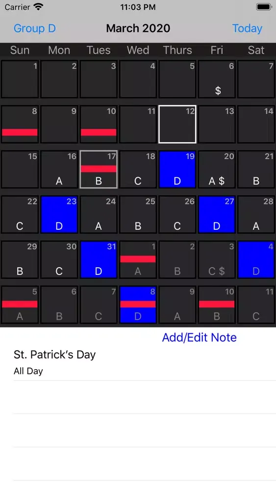 NYC FD ABCD Calendar应用截图