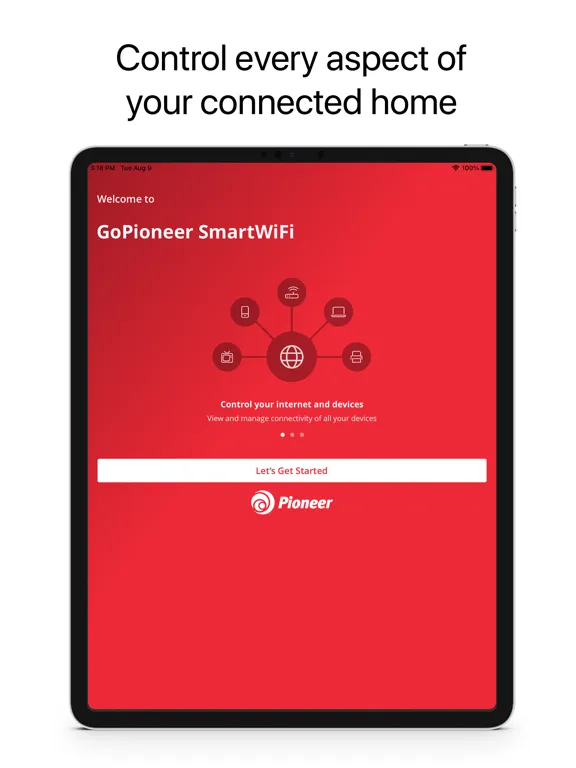 Скриншоты GoPioneer SmartWiFi iPad 