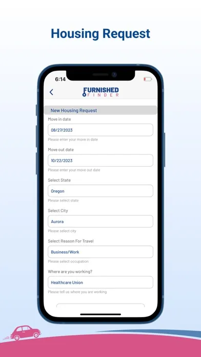 Captures d'écran de Furnished Finder