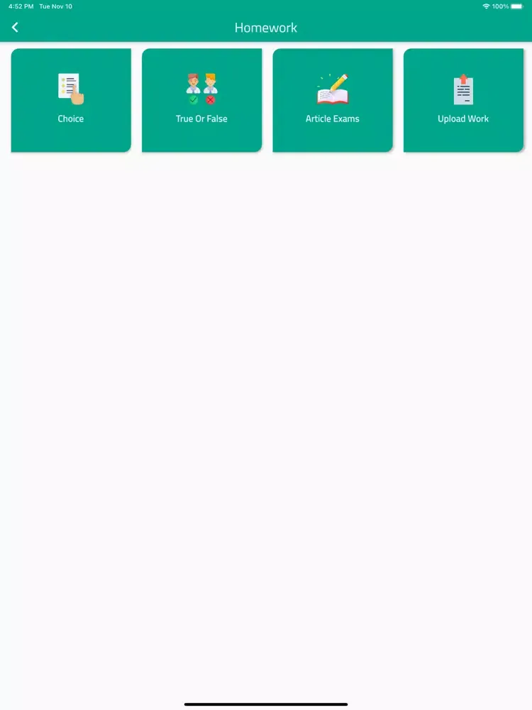 Zrzuty ekranu Smart Way Language School iPad 