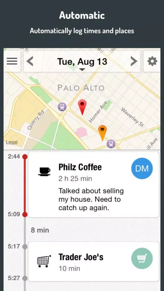 DayPath - Automatic Diary Ekran Görüntüleri