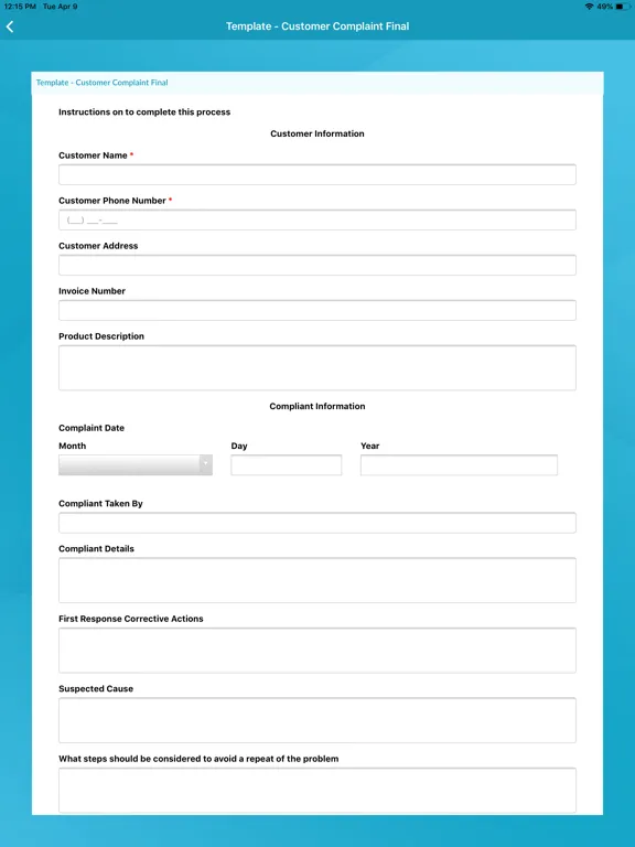 Zrzuty ekranu SimpleX Go iPad 