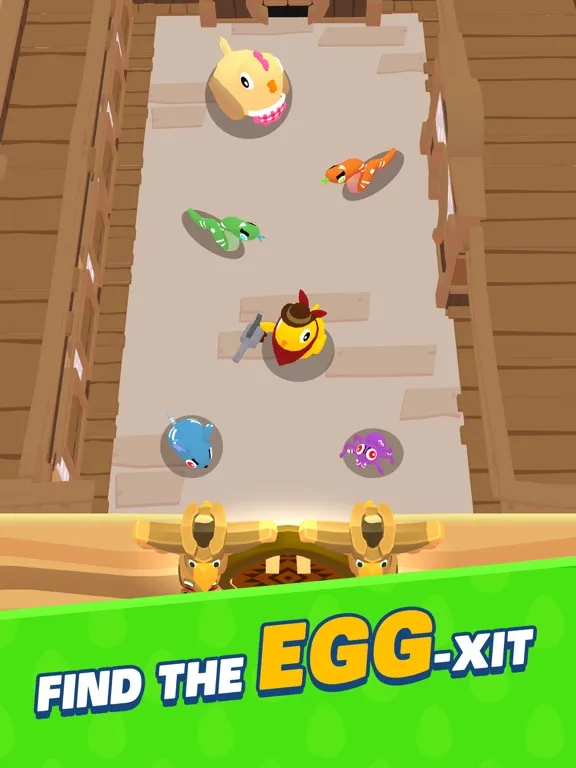 Tangkapan layar Gun Gun Chicken iPad 