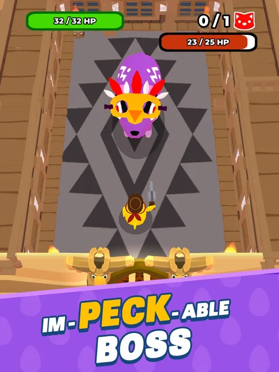 Tangkapan layar Gun Gun Chicken iPad 