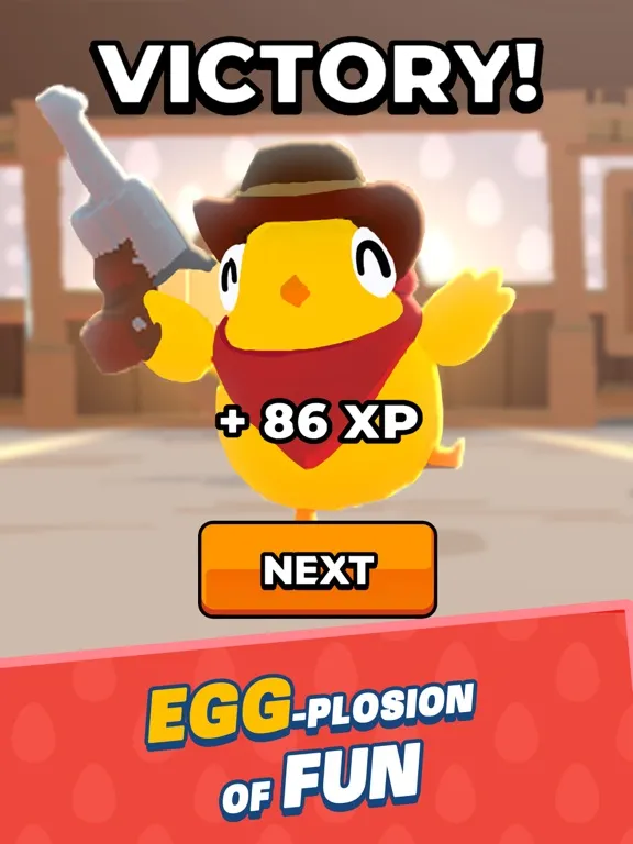 Tangkapan layar Gun Gun Chicken iPad 