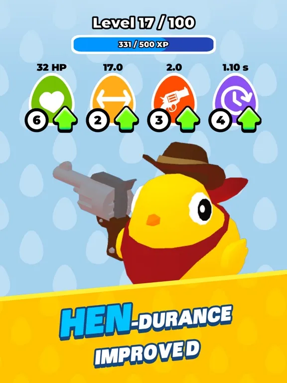 Tangkapan layar Gun Gun Chicken iPad 