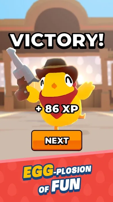 Tangkapan layar Gun Gun Chicken