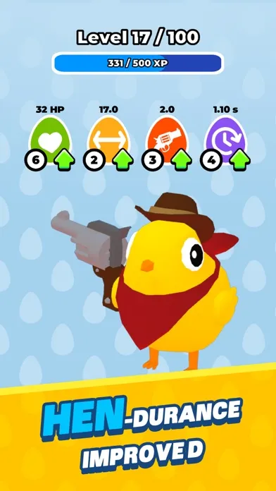 Tangkapan layar Gun Gun Chicken