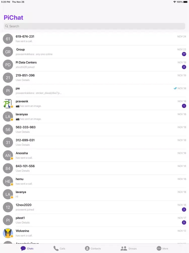 Swing App Suite iPad  Ekran Görüntüleri