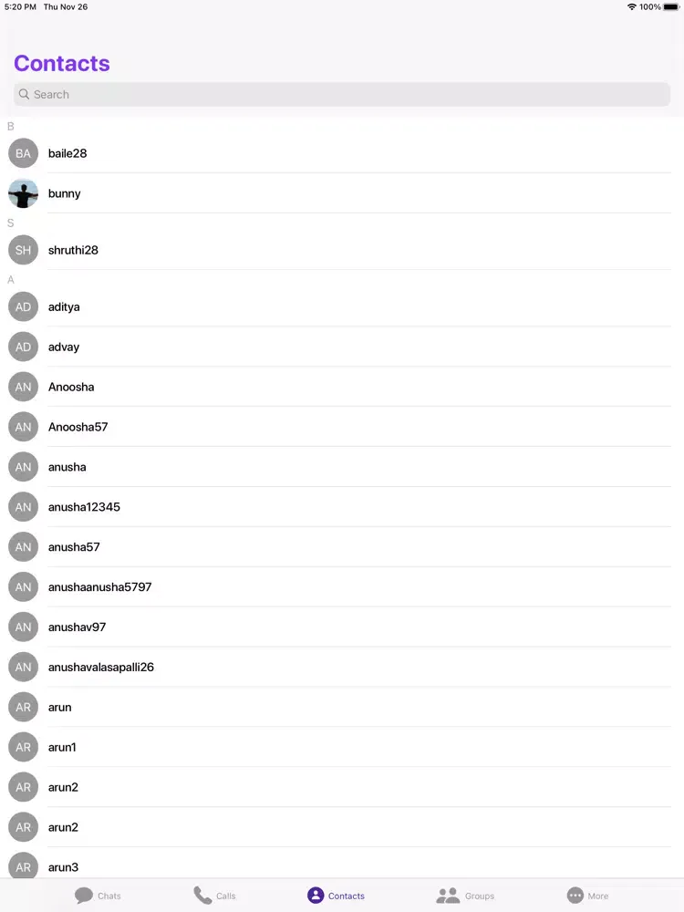Swing App Suite iPad  Ekran Görüntüleri