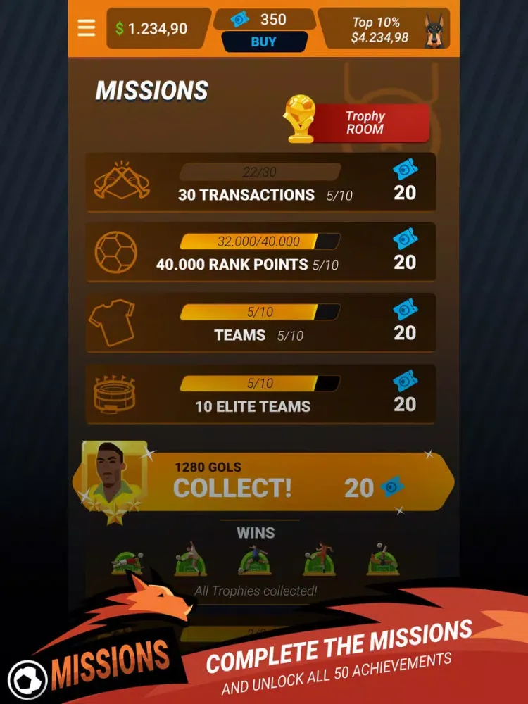 Underdog FC iPad  스크린샷