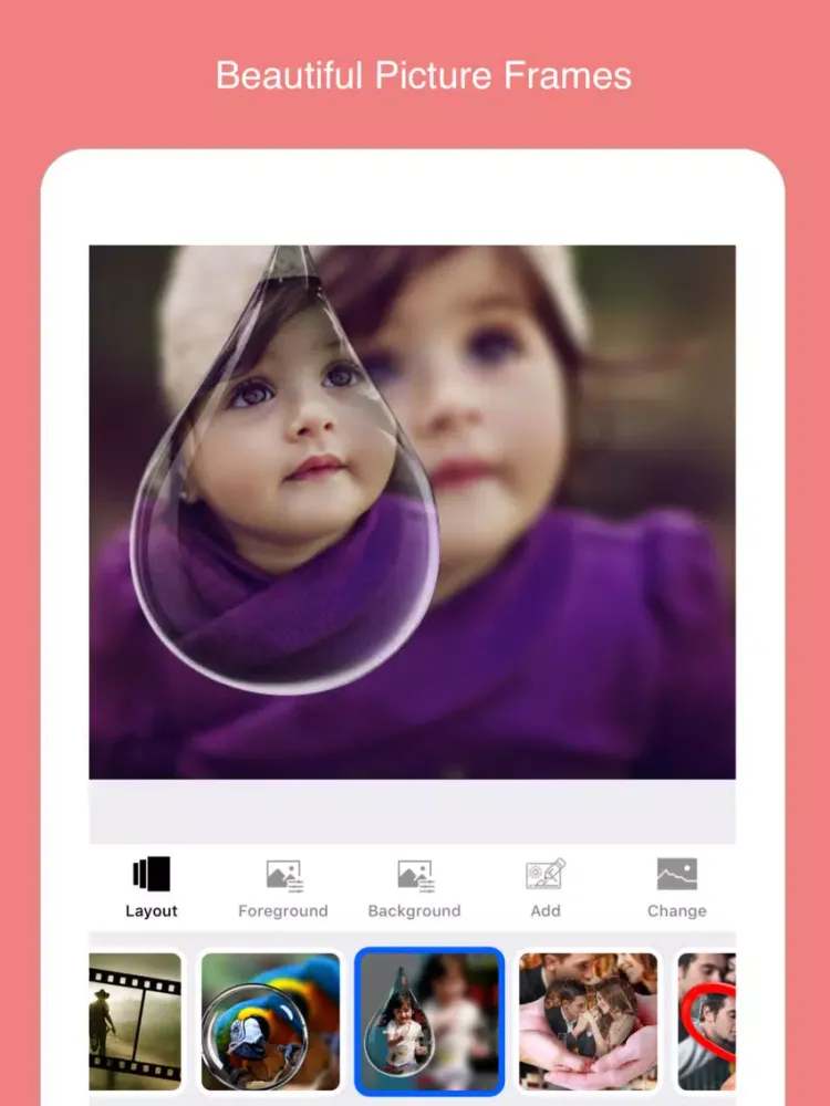 Camera Effect & Edit Picture iPad  Screenshots