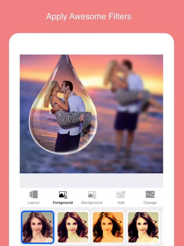 Camera Effect & Edit Picture iPad  Screenshots