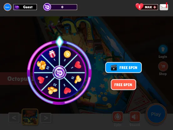Flare Pinball iPad  Screenshots