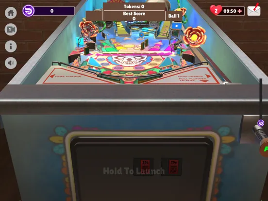 Flare Pinball iPad  Screenshots