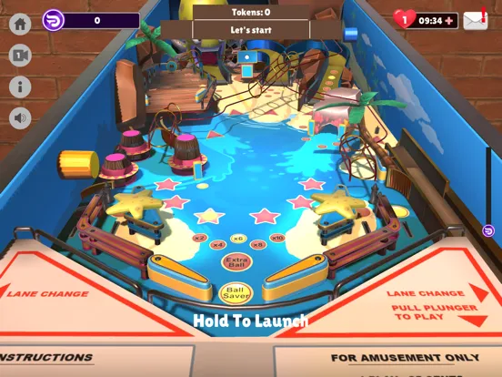 Flare Pinball iPad  Screenshots