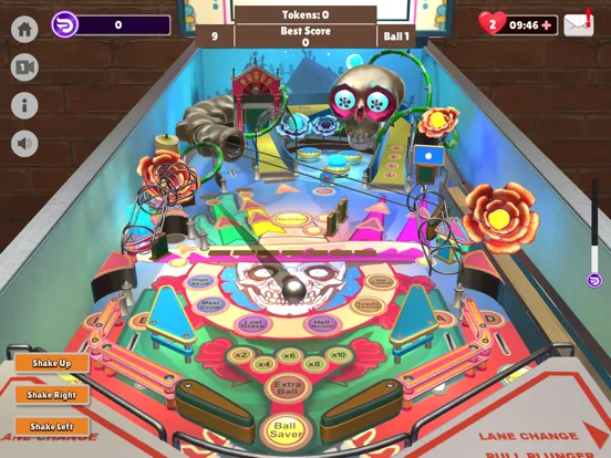 Flare Pinball iPad  Screenshots