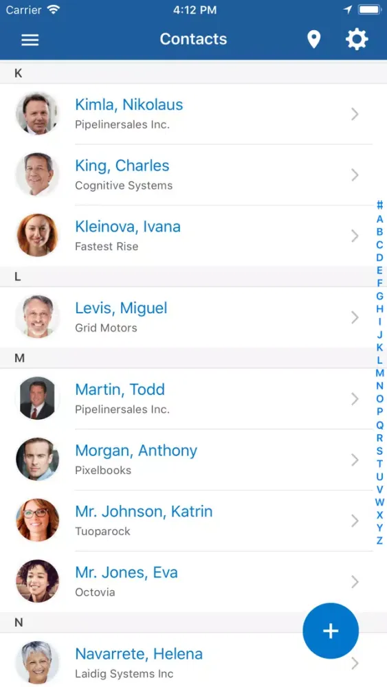 تصاویر Pipeliner CRM Hybrid