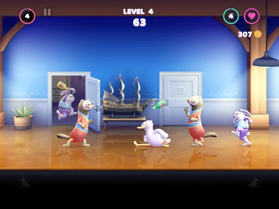 Punch Kick Duck iPad  स्क्रीनशॉट