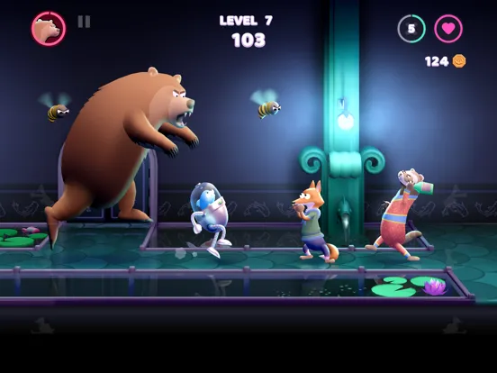 Punch Kick Duck iPad  स्क्रीनशॉट