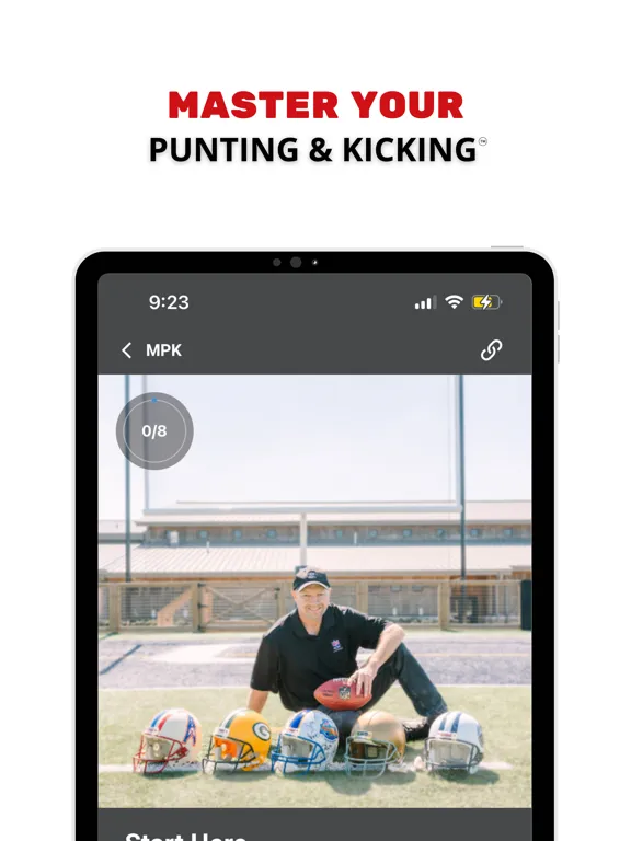 MPK-Master Punting & Kicking iPad  Screenshots
