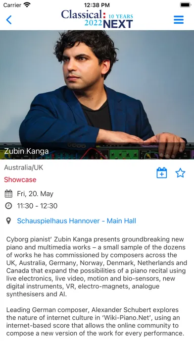 Classical:NEXT 2022 Ekran Görüntüleri