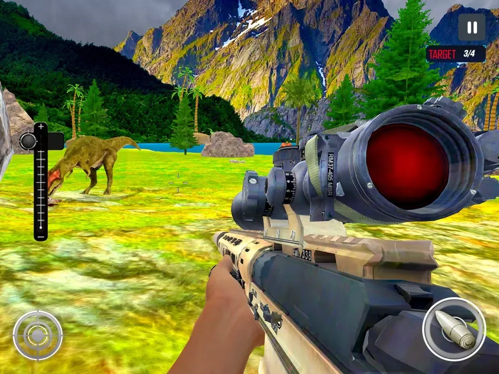 Captures d'écran de Dino Hunter Shooting Game iPad 