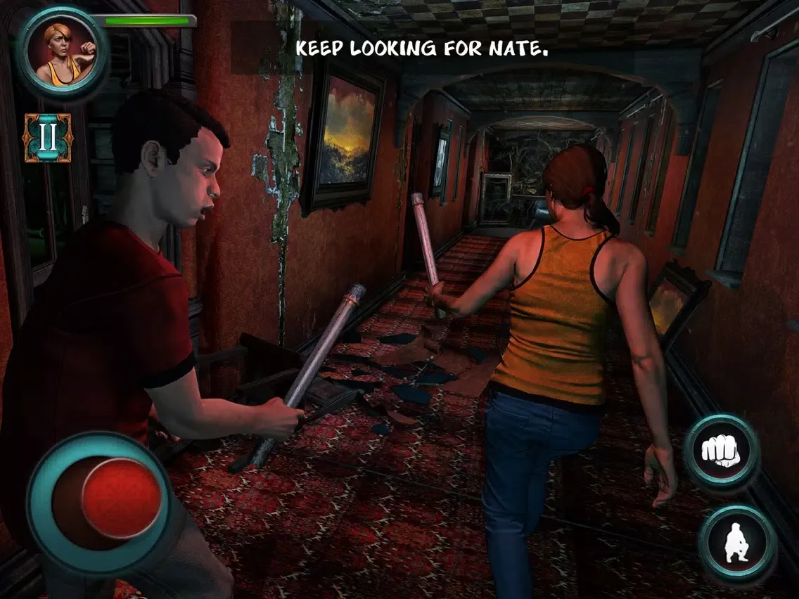 Tangkapan layar Scary Clown Horror Survival 3D iPad 