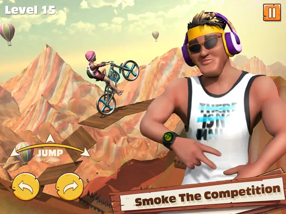 Mad BMX Dirt Bike Racing Game iPad  Screenshots