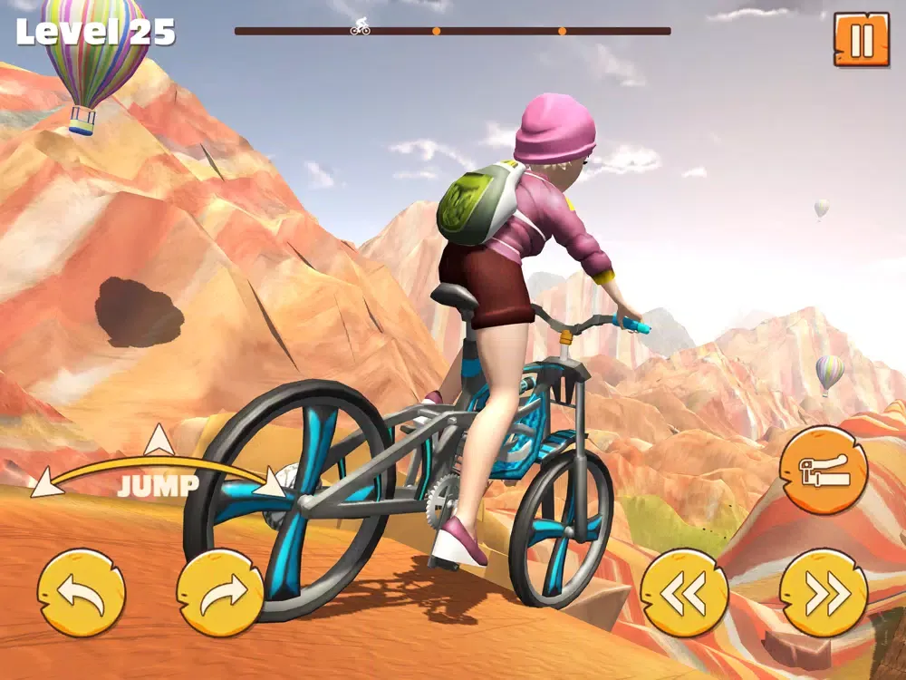 Mad BMX Dirt Bike Racing Game iPad  Screenshots