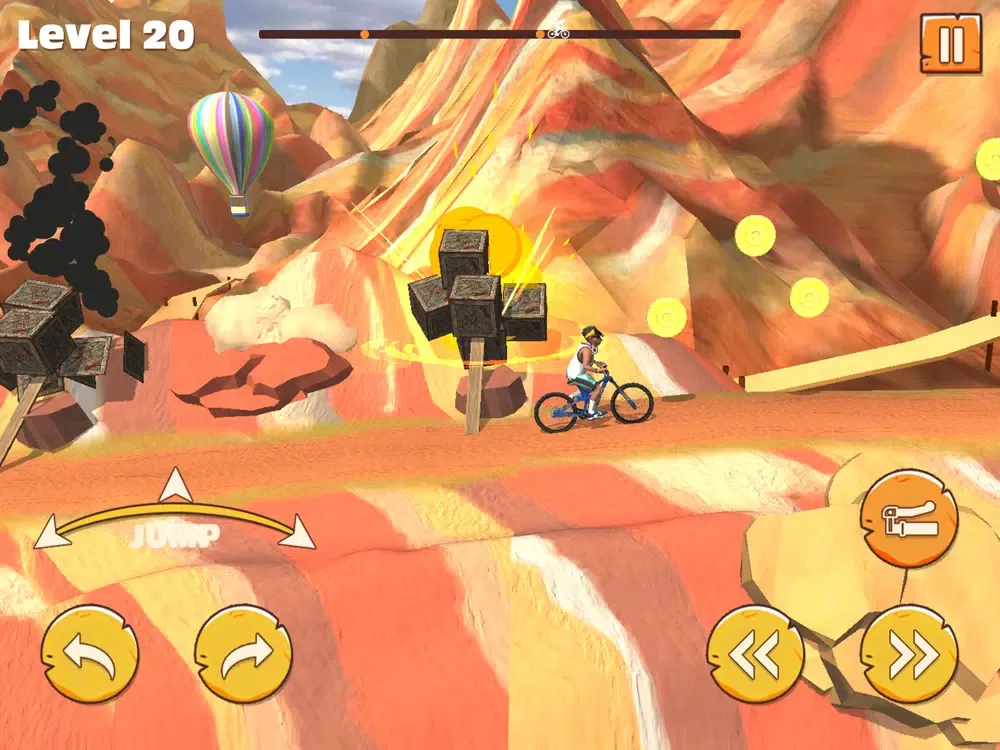 Mad BMX Dirt Bike Racing Game iPad  Screenshots
