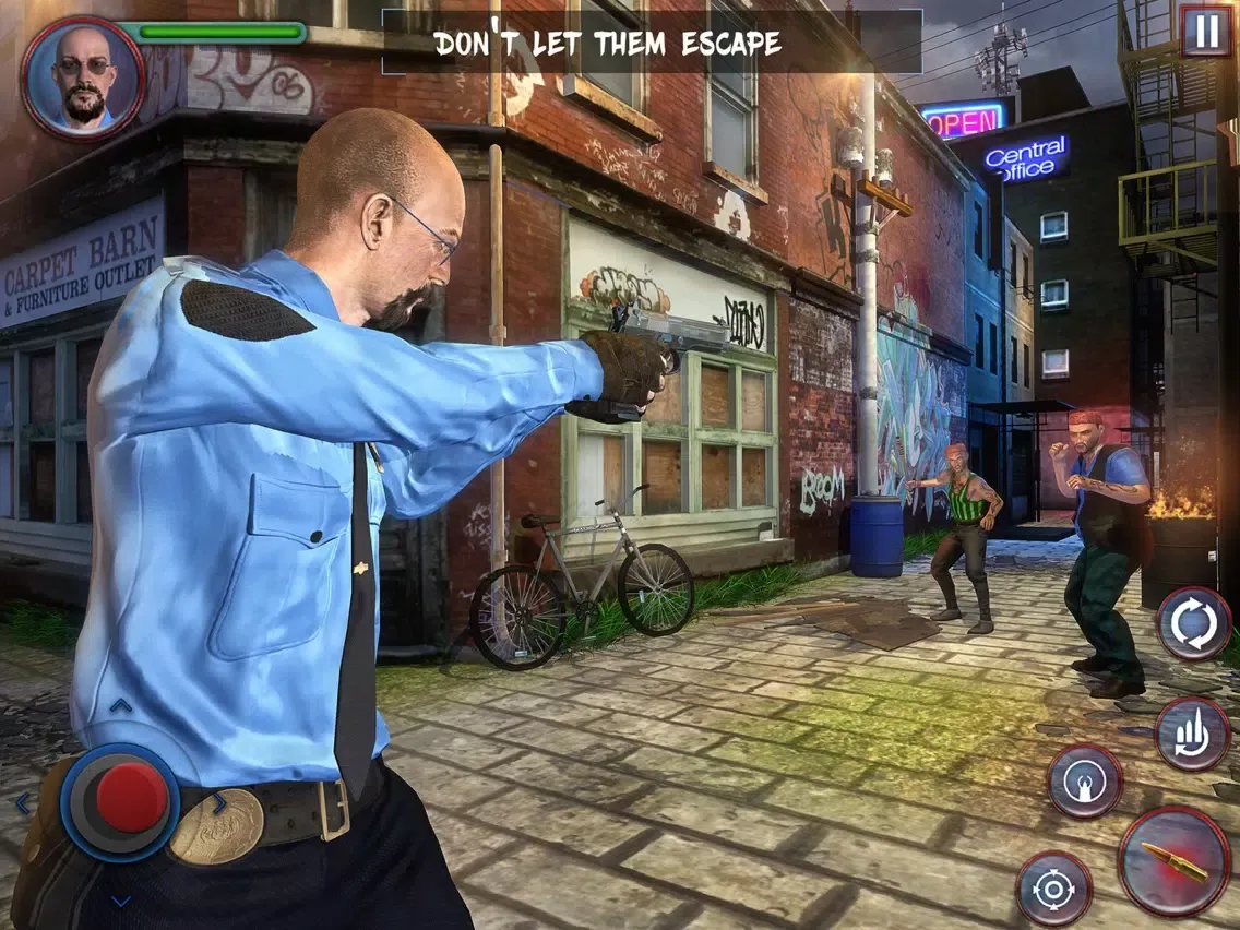 ภาพหน้าจอของ Police Story: Gangster City iPad 