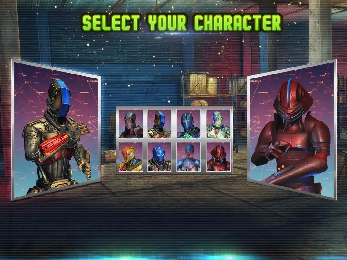Capturas de pantalla de Robot War Mayhem iPad 