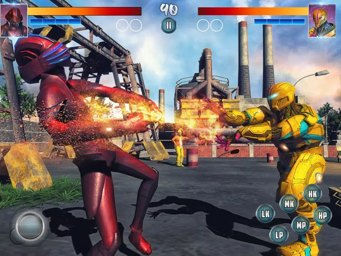 Capturas de pantalla de Robot War Mayhem iPad 