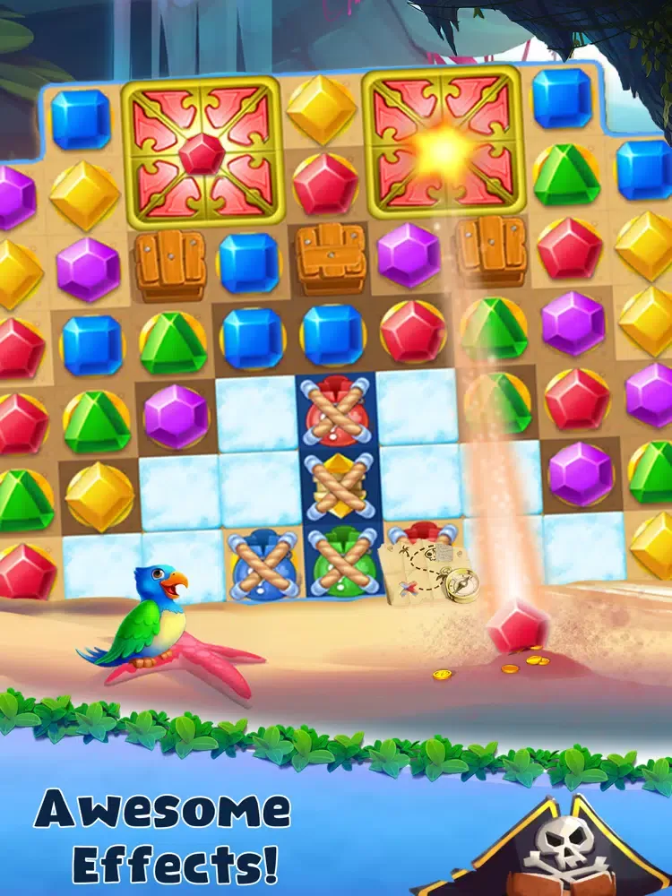 Pirate Journey Match 3 iPad 應用截圖