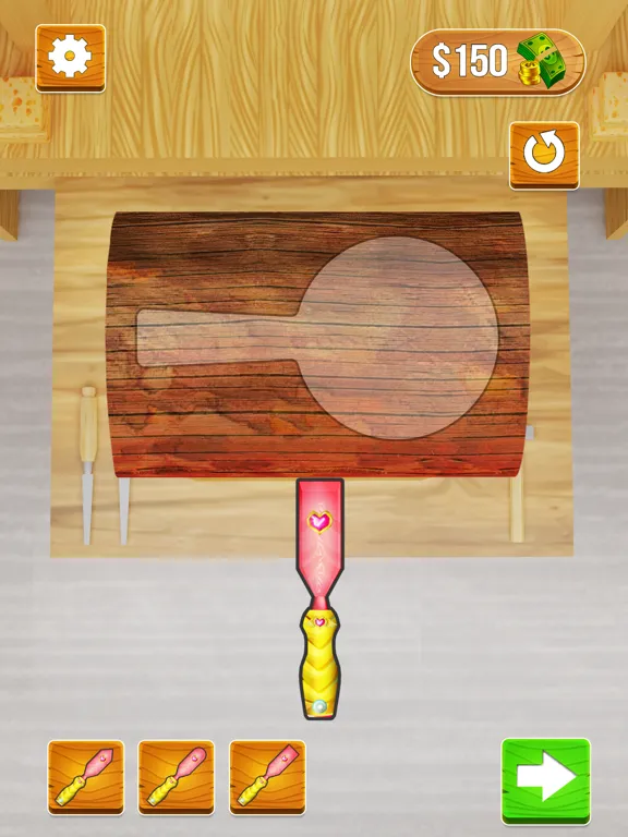 ภาพหน้าจอของ Wood Carving 3D iPad 
