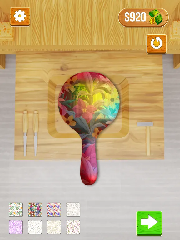 ภาพหน้าจอของ Wood Carving 3D iPad 