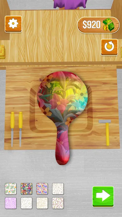 ภาพหน้าจอของ Wood Carving 3D