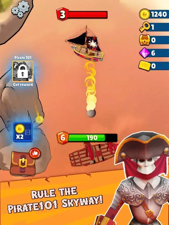 Zrzuty ekranu Pirate101: Plunder Hunt iPad 