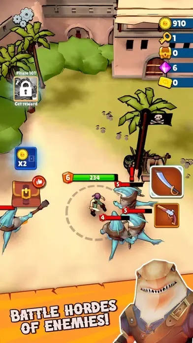 Zrzuty ekranu Pirate101: Plunder Hunt