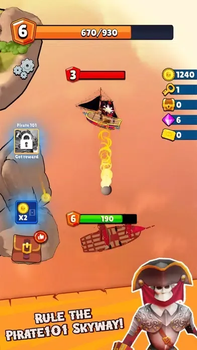 Zrzuty ekranu Pirate101: Plunder Hunt