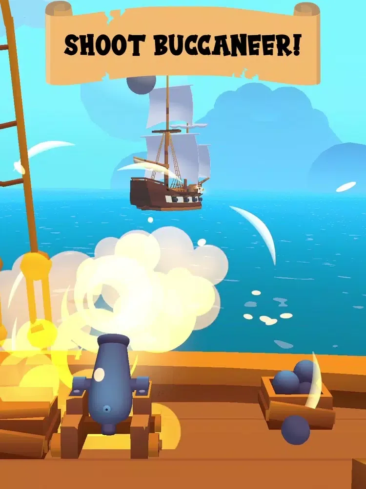 Tangkapan layar Pirate Attack 3D iPad 