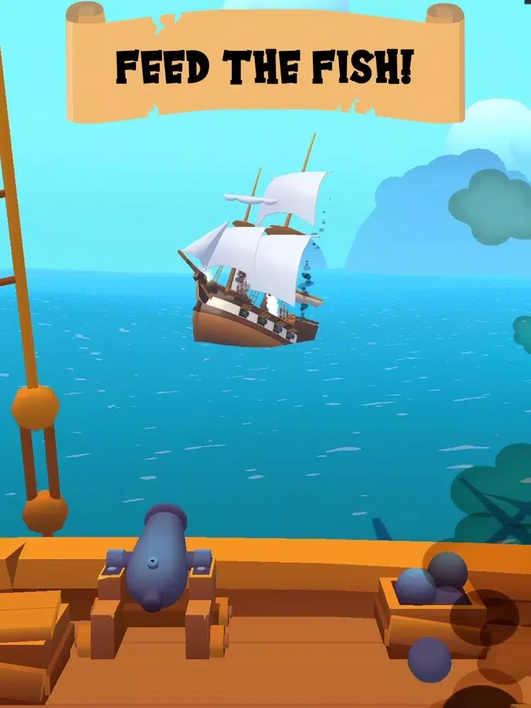 Tangkapan layar Pirate Attack 3D iPad 