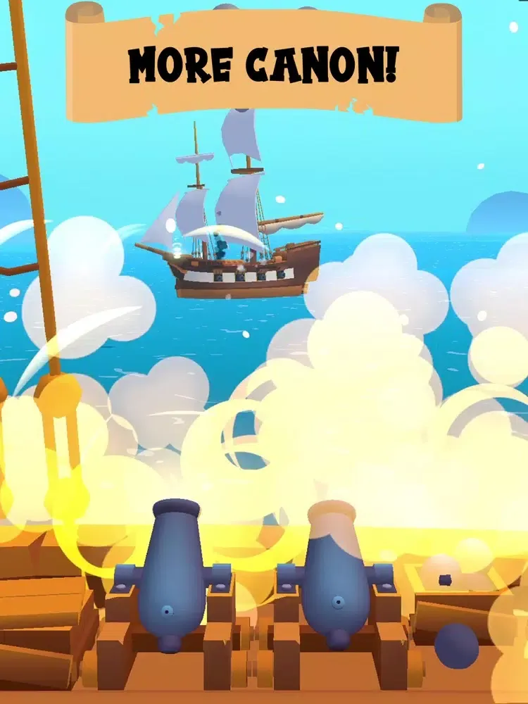 Tangkapan layar Pirate Attack 3D iPad 