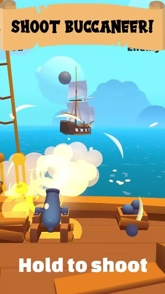 Tangkapan layar Pirate Attack 3D