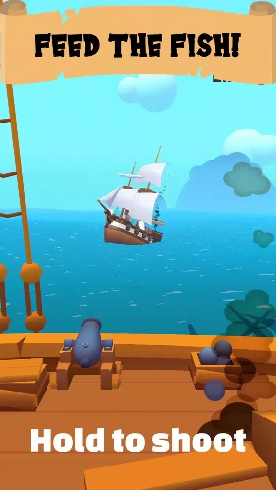 Tangkapan layar Pirate Attack 3D